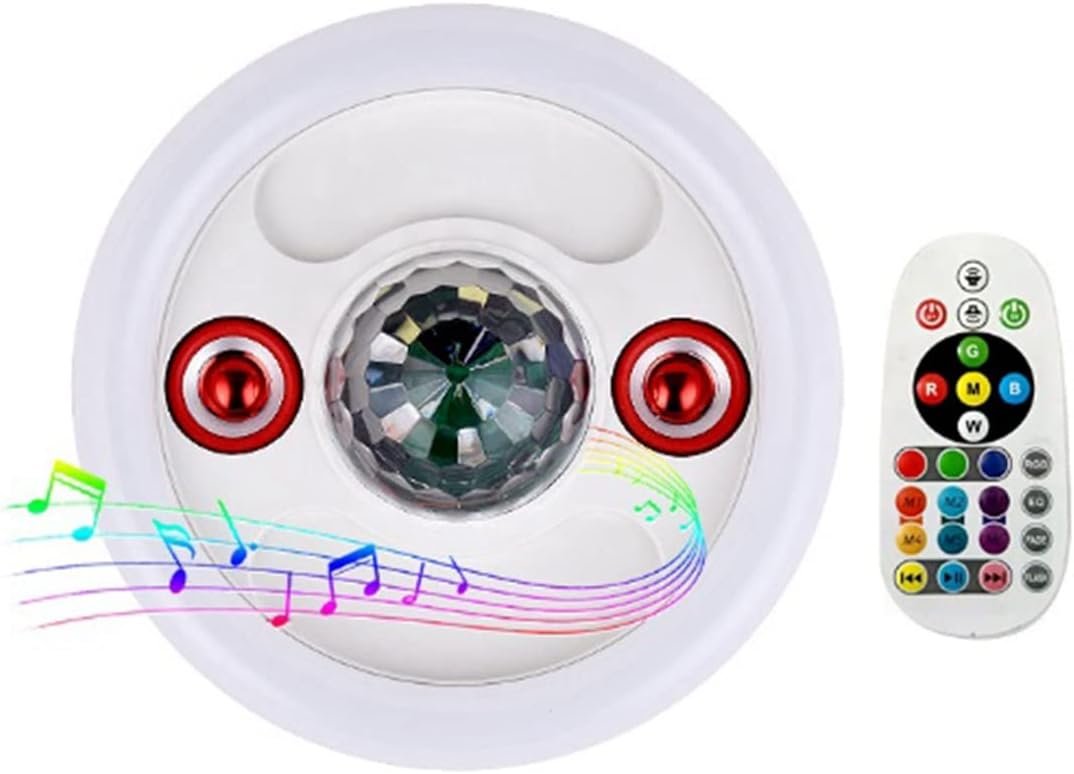 smile disco music light bluetooth avec telecomande 48w – Image 4