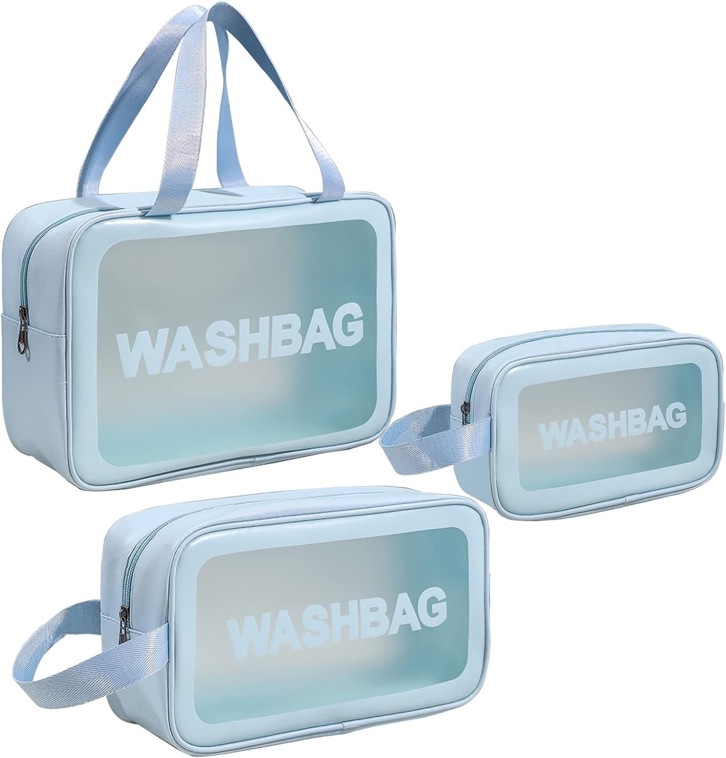 set de 3 trousses de voyage(washbag)