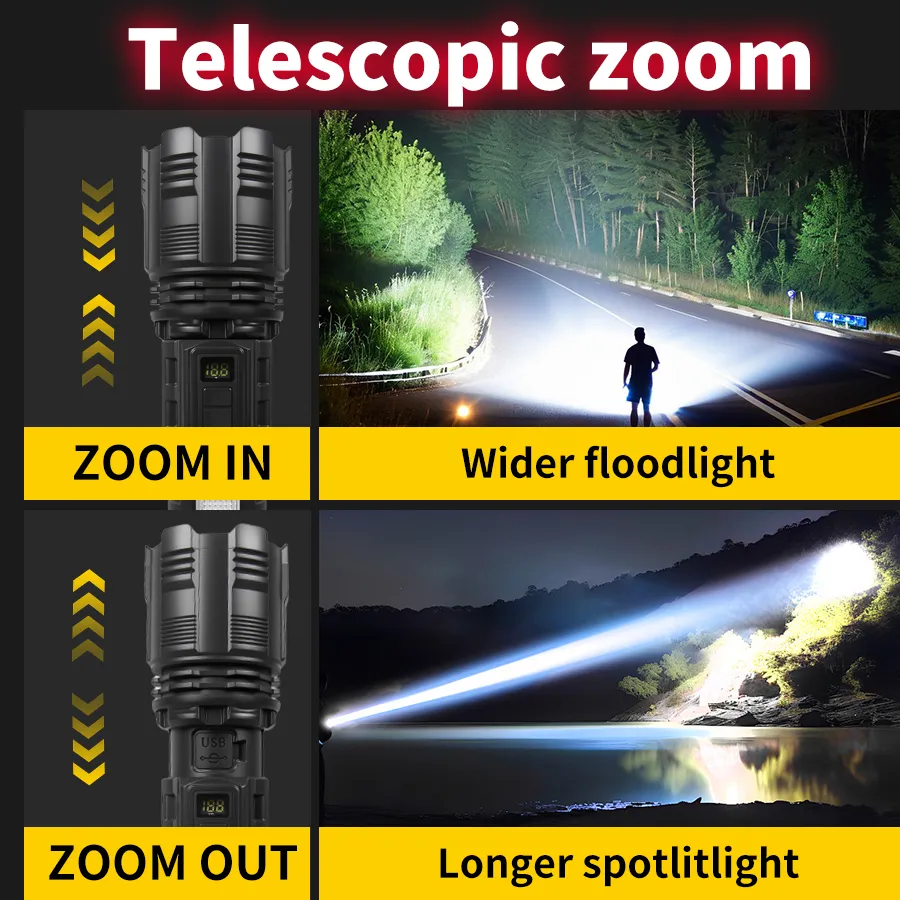 torch telescopic zoom 3 en 1 – Image 4