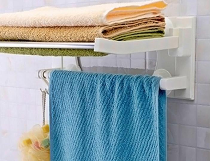 Porte Serviette Salle de Bain avec Ventouse made in turkey – Image 2