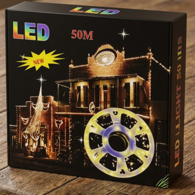 Ruban led 50m jaune -model V8